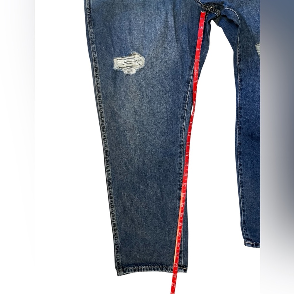 GAP Women’s Distressed Denim Overalls - Picture 4 of 5